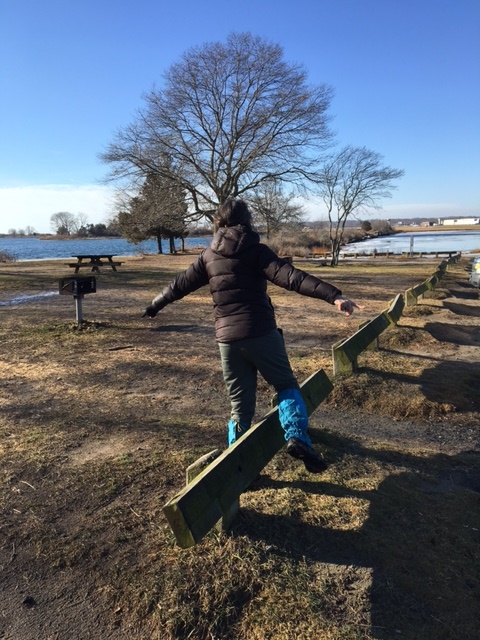 beth-on-the-fence-at-bluff-point