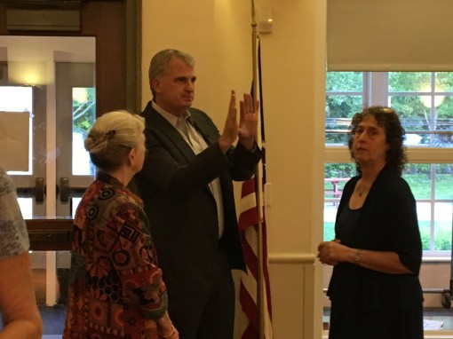 Snyder and organizers