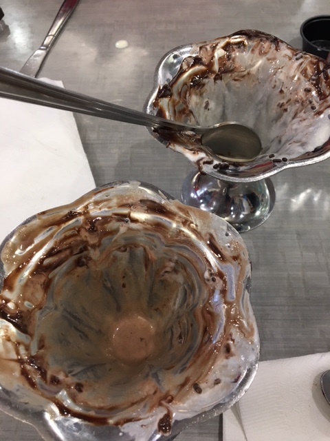 Pachaug Norwich Friendlys empty sundae cups 07.10.17