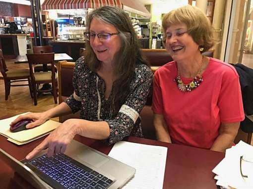 Beth and Cherry at Emporium Cassandra Day